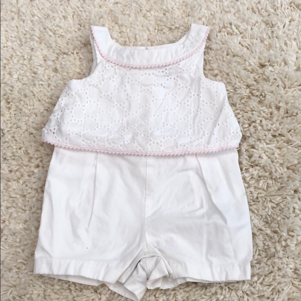 Janie and Jack Baby Romper, 6-12 M